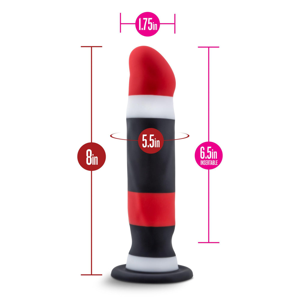 Avant D5 Big Silicone Dildo