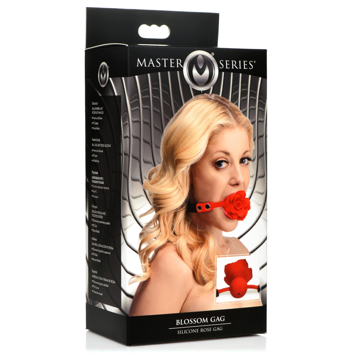Blossom Silicone Breathable Rose Gag