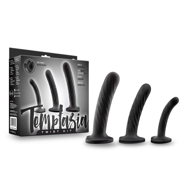 Blush Temptasia Twist Dildo Set for Men