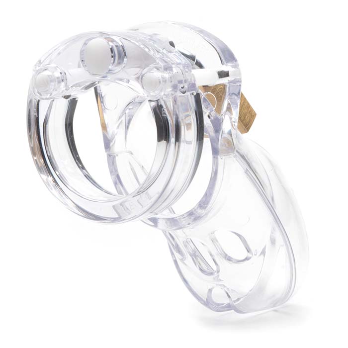 CB-3000 Clear Male Chastity Device
