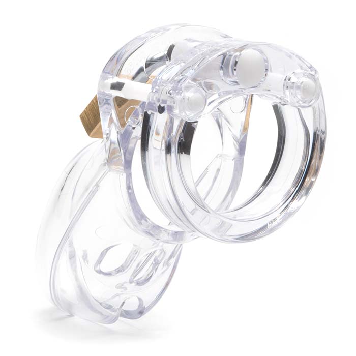 CB-3000 Clear Male Chastity Device