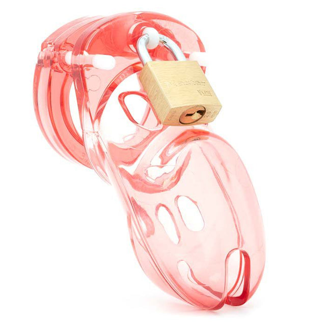 CB-3000 Red Male Chastity Device