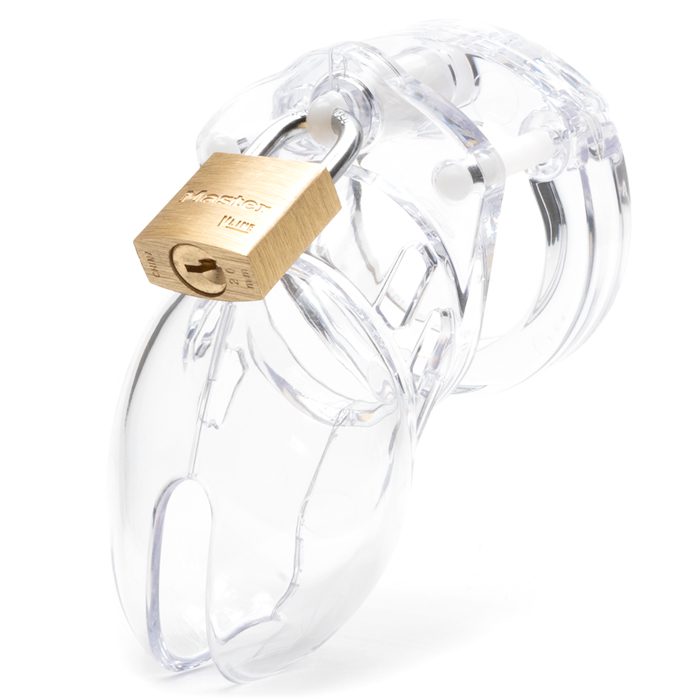 CB-6000 Clear Male Chastity Device