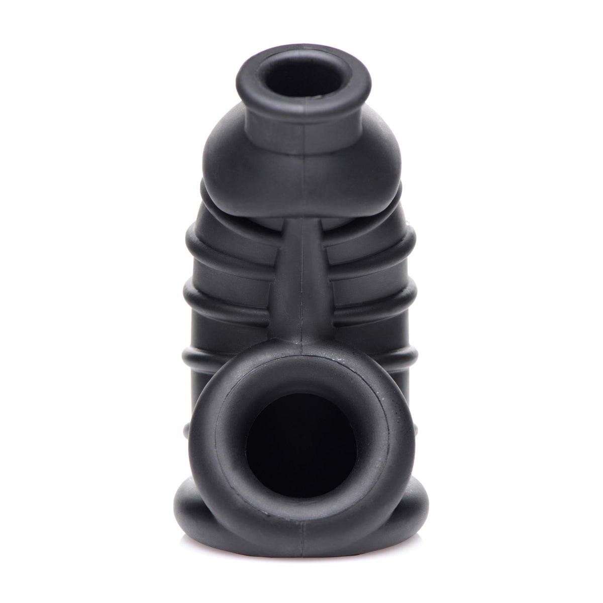Chamber Black Silicone Chastity Cage
