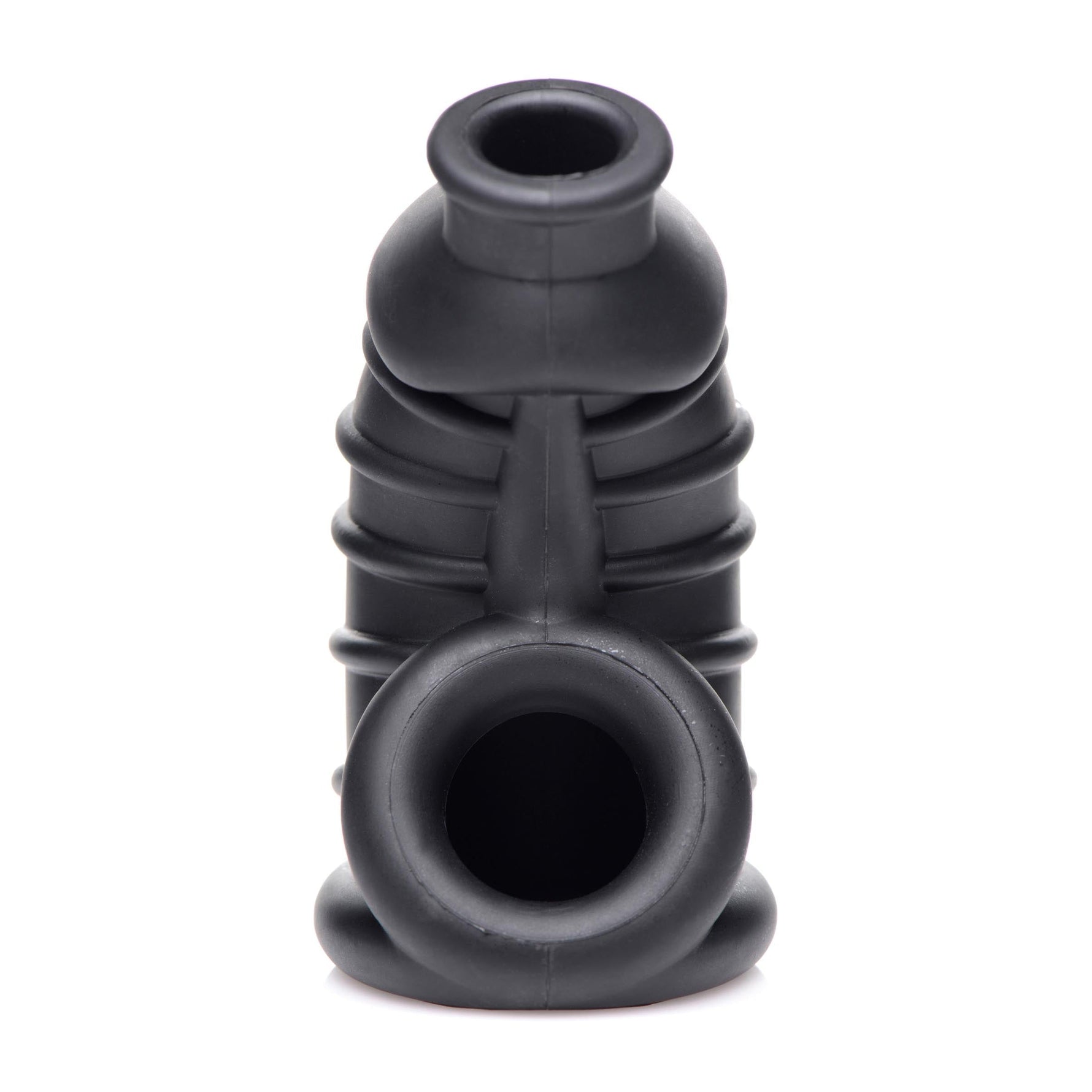 Chamber Black Silicone Chastity Cage