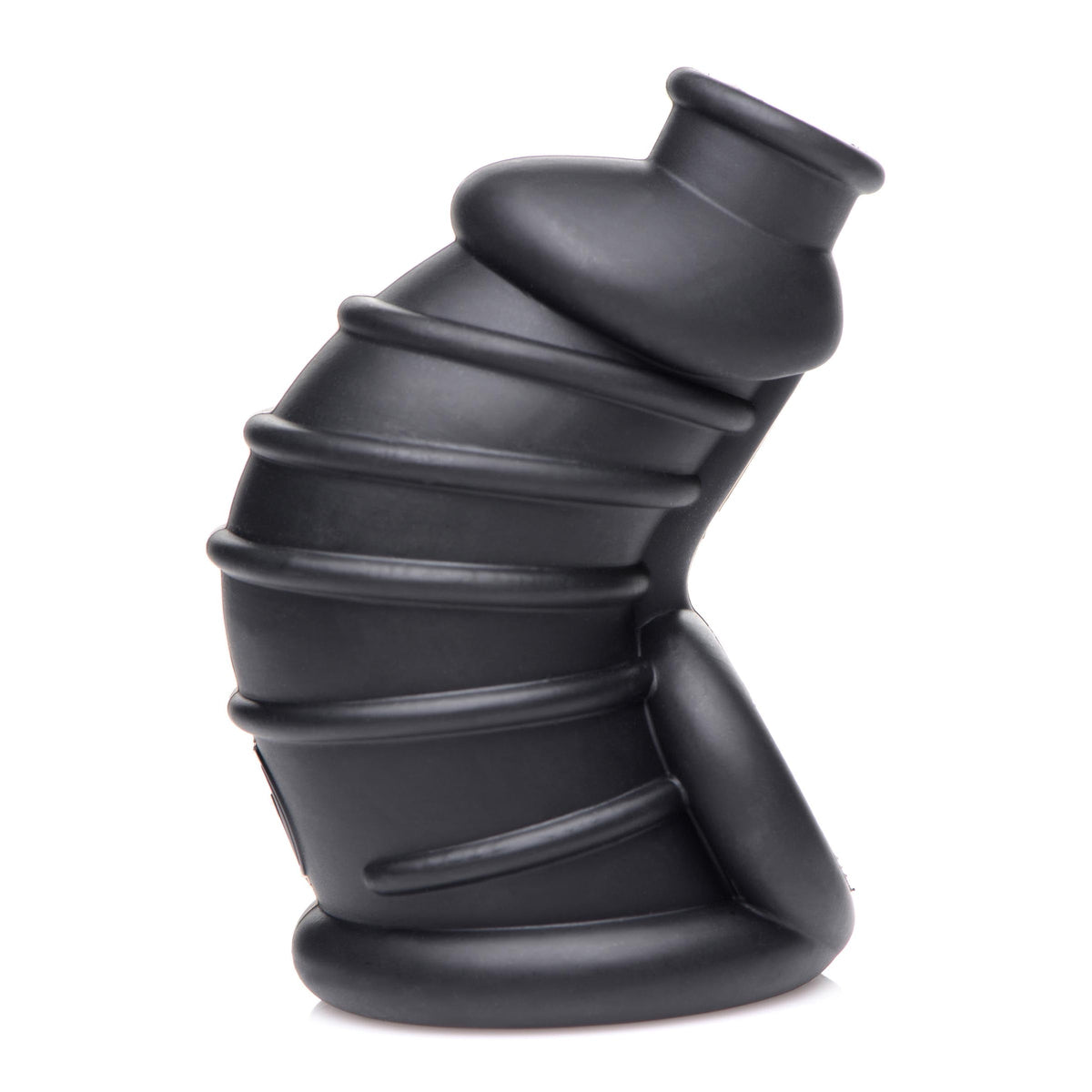 Chamber Black Silicone Chastity Cage