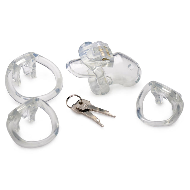 Clear Captor Chastity Cage
