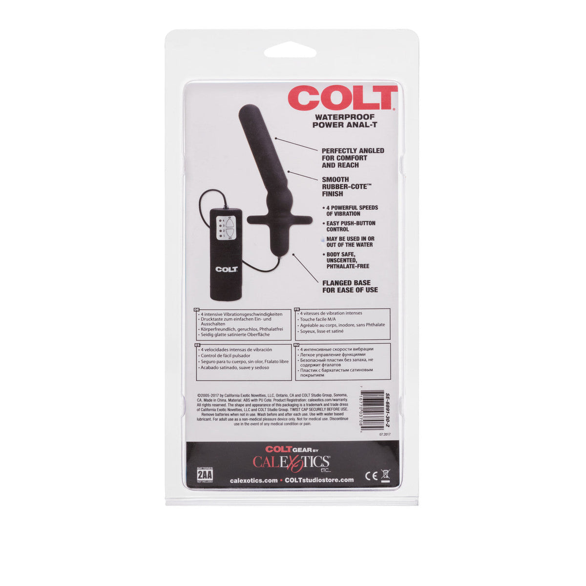 Colt 5 Inch Power Male Anal Vibrator