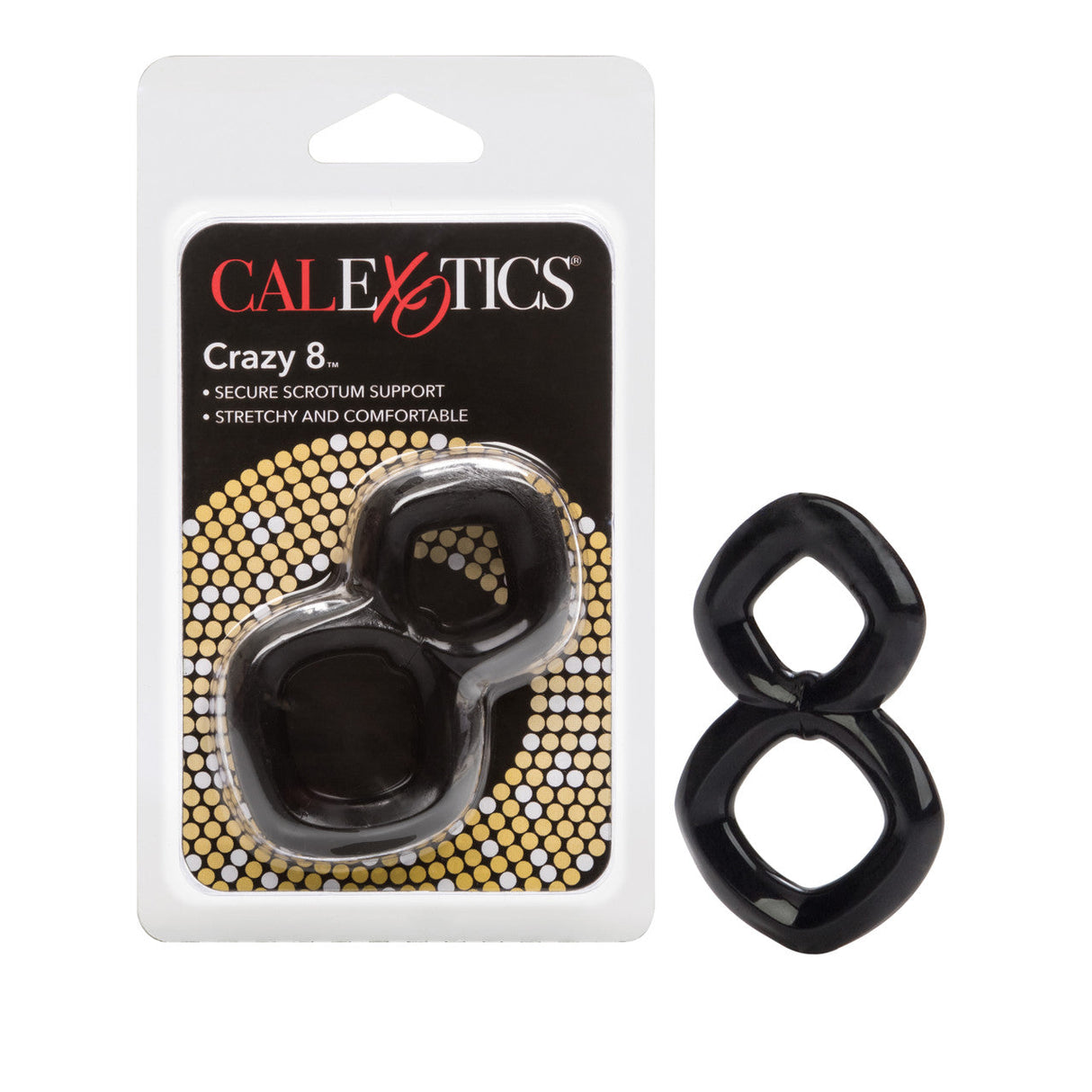 Crazy 8 Double Cock Ring