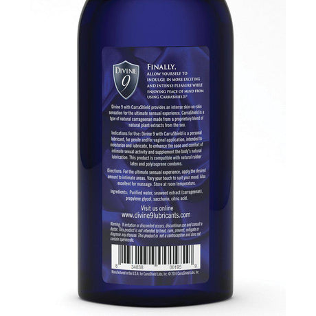 Divine 9 Water Based Personal Lubricant