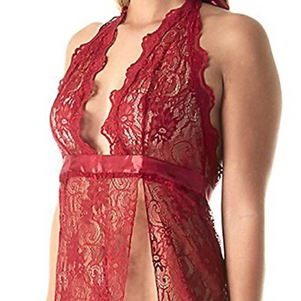Dreamgirl Fine Wine Lingerie Gown