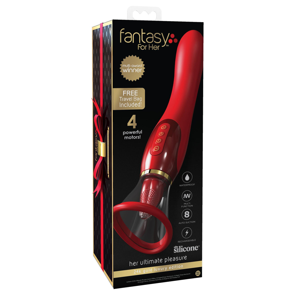 Fantasy For Her Luxury Edition Ultimate Pleasure Clitoral Pump Vibe