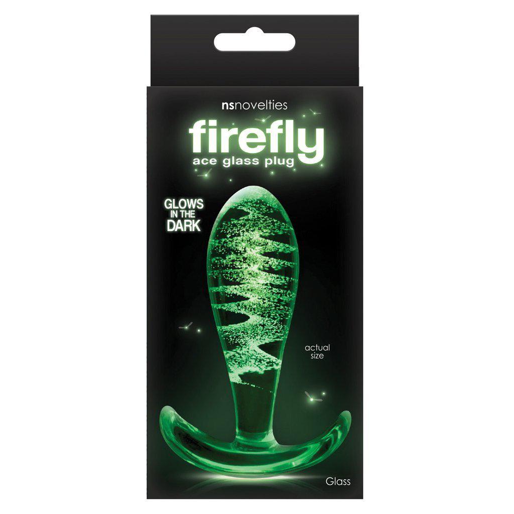 Firefly Glow in the Dark Ace Glass Plug