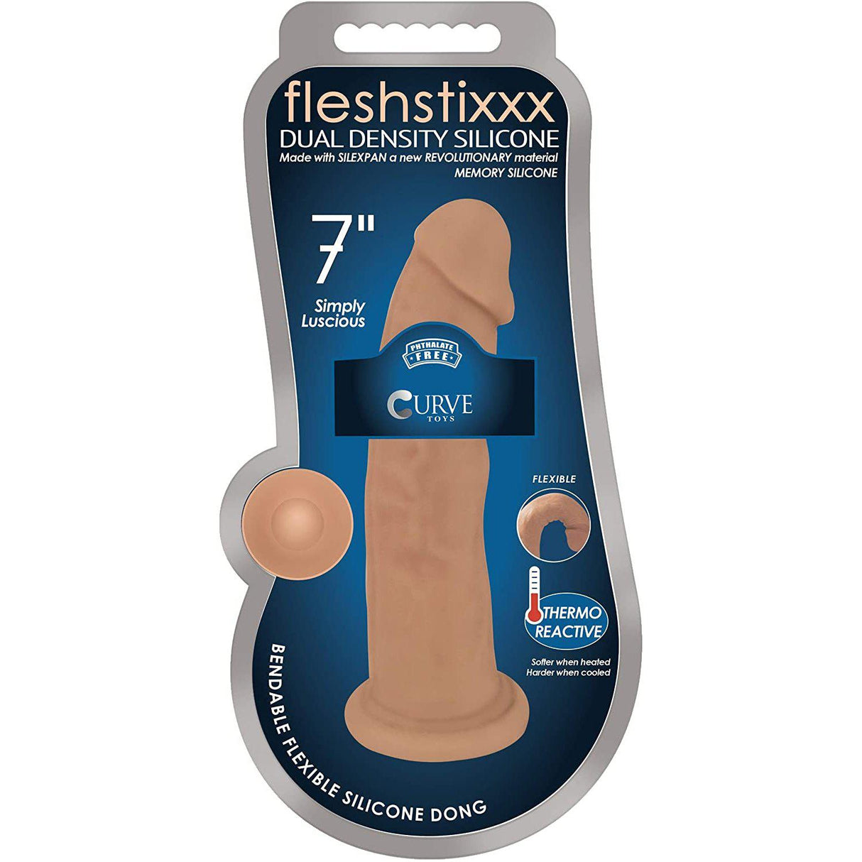 Fleshstixxx 7 Inch Dual Density Dildo