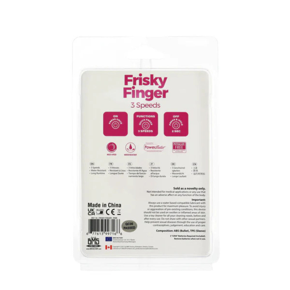 Frisky Finger Clit Vibrator
