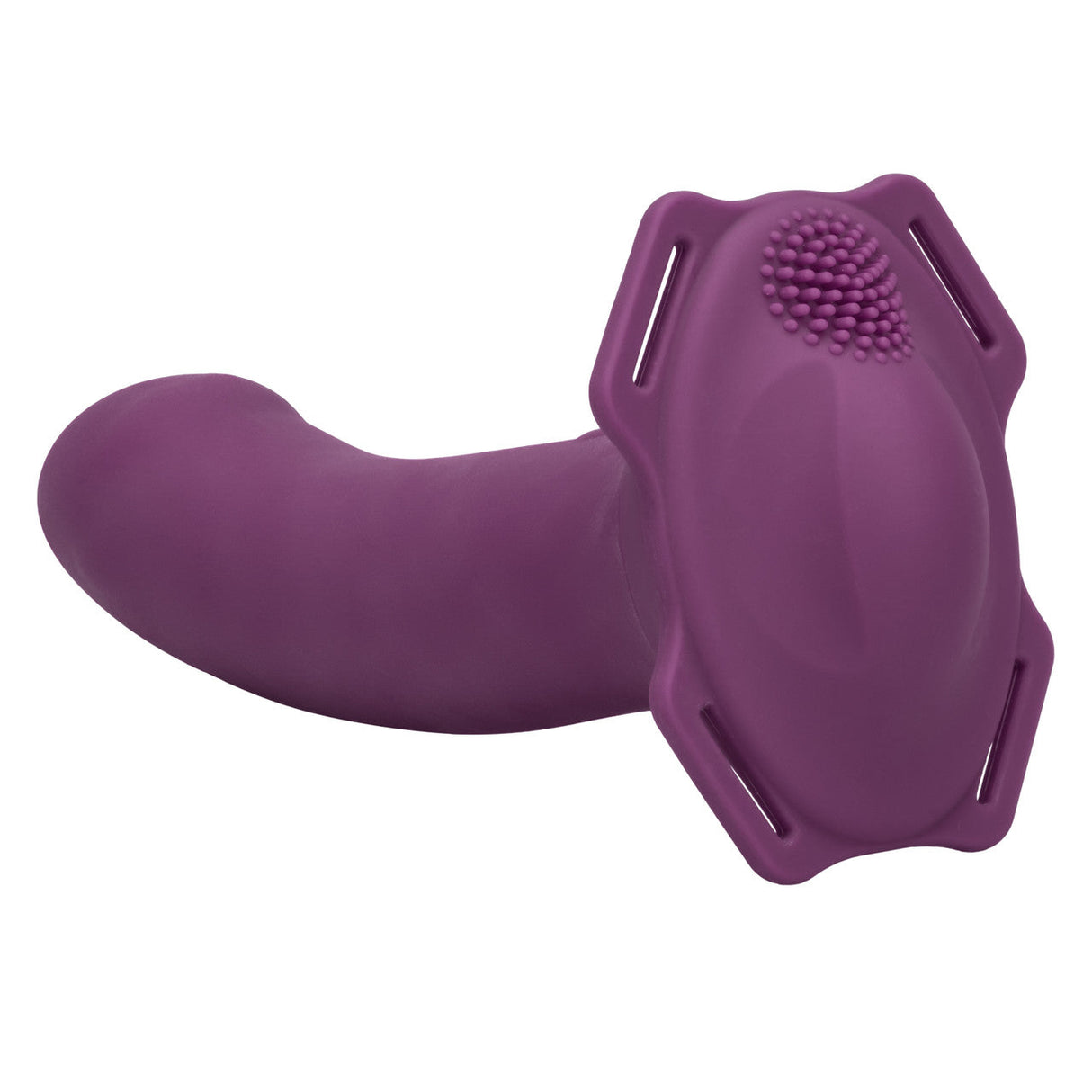 Her Royal Harness ME2 Rumble Vibrating Silicone Strap-On