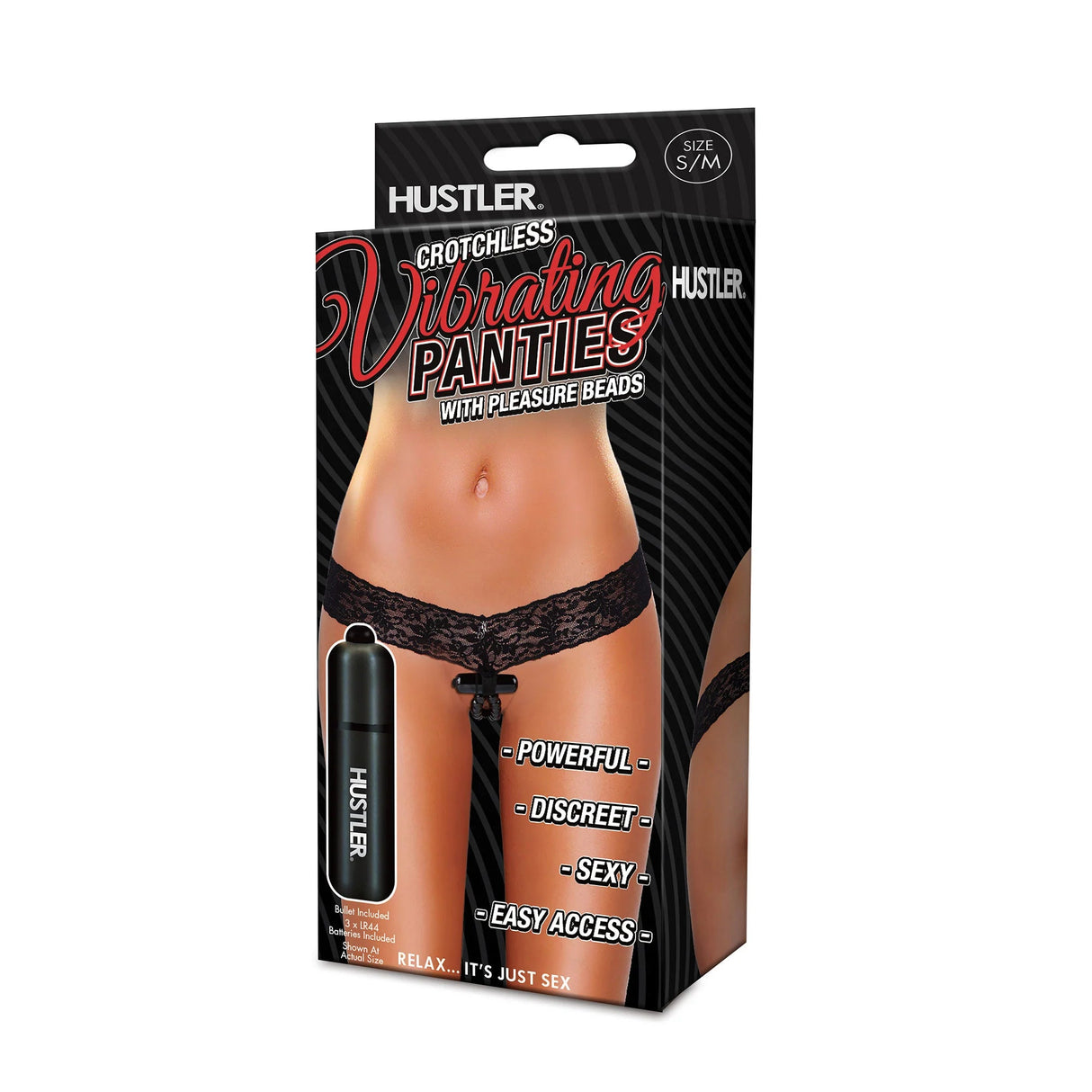 Hustler Vibrating Panties with Hidden Vibe Pocket