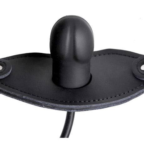 Inflatable Locking Penis Pump Gag