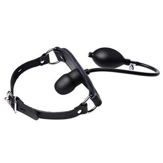Inflatable Locking Penis Pump Gag