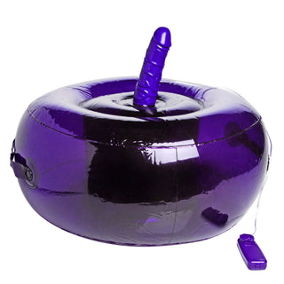 Inflatable Seat With Vibrating Dildo