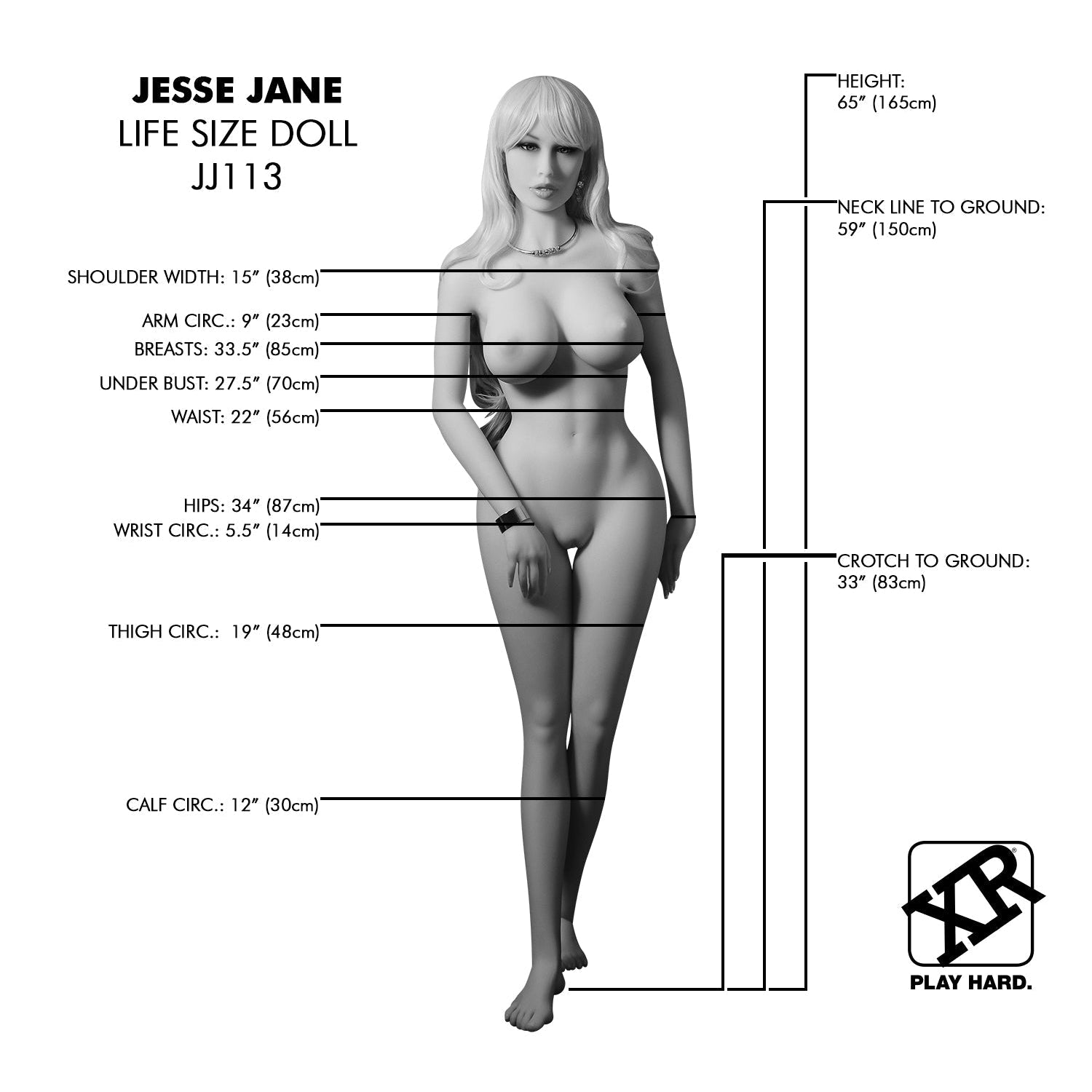 Jesse Jane Life-Size Silicone Sex Doll