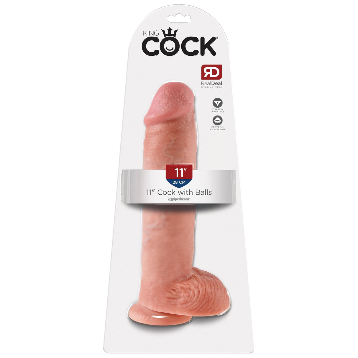 King Cock 11 Inch Cock with Balls