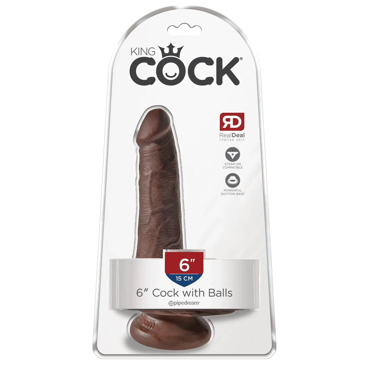 King Cock 6 Inch Realistic Dildo