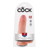 King Cock 7 Inch Cock with Balls