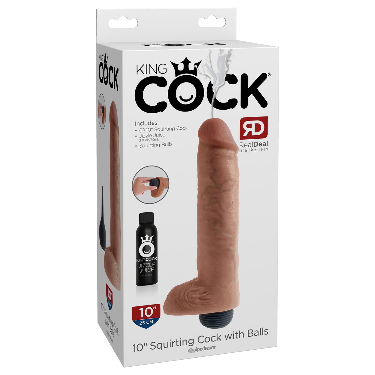 King Cock Squirting Cock with Balls