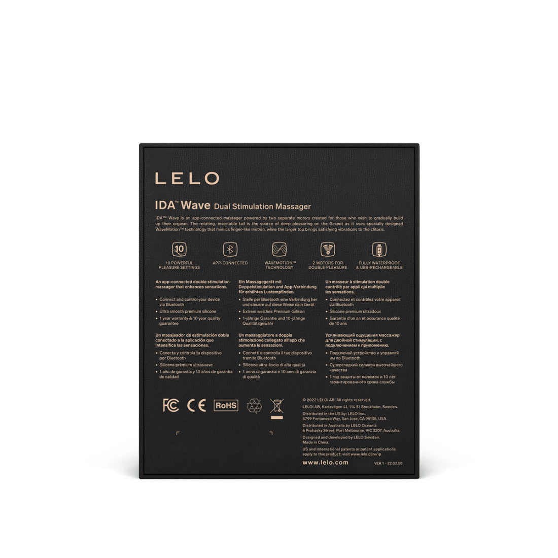 LELO IDA Wave Dual Stimulation Massager