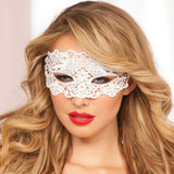 Lace Eye Mask with Satin Ribbon
