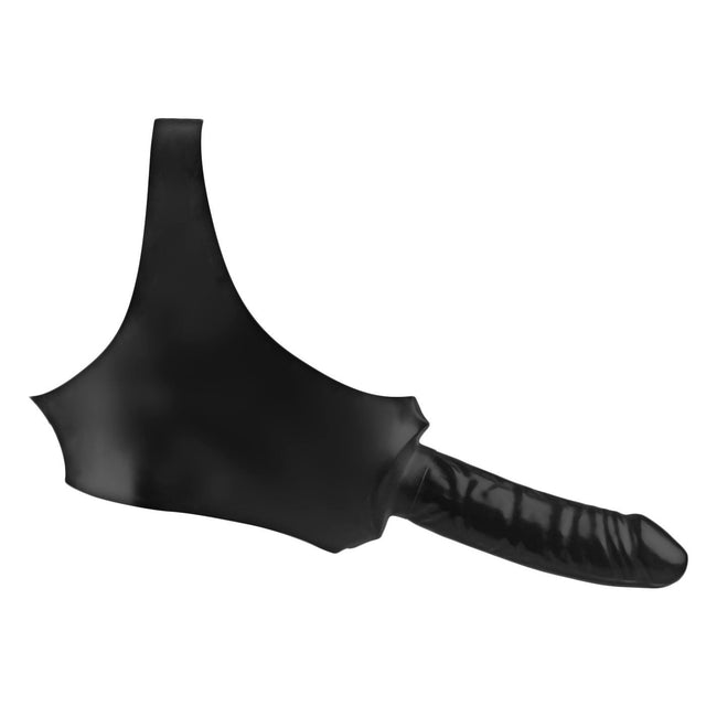 Latex Face Fucker Strap-On Mask