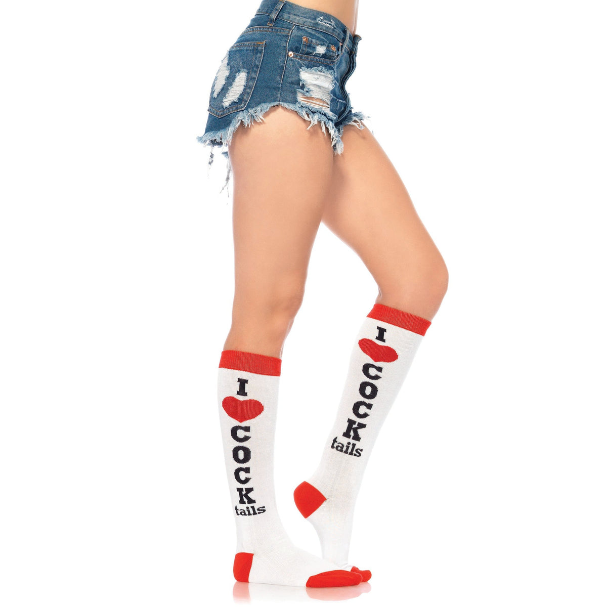 Leg Avenue Cocktails Acrylic Knee High Socks