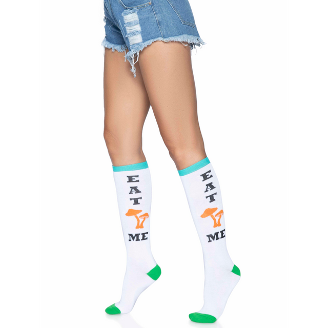 Leg Avenue Eat Me Knee Highs