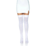 Leg Avenue Opaque Nylon Over Thigh Highs