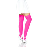 Leg Avenue Opaque Nylon Over Thigh Highs
