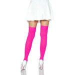 Leg Avenue Opaque Nylon Over Thigh Highs