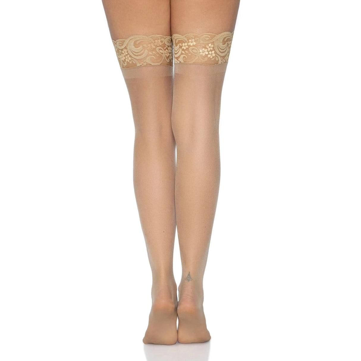 Leg Avenue Stay Up Lace Top Sheer Thigh Highs