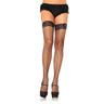 Leg Avenue Stay Up Lycra Fishnet Lace Top Thigh Highs