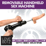 LoveBotz Deluxe Bangin Bench with Sex Machine