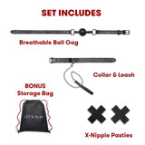 Lux Fetish All Chained Up 6 Piece Bedspreader Set