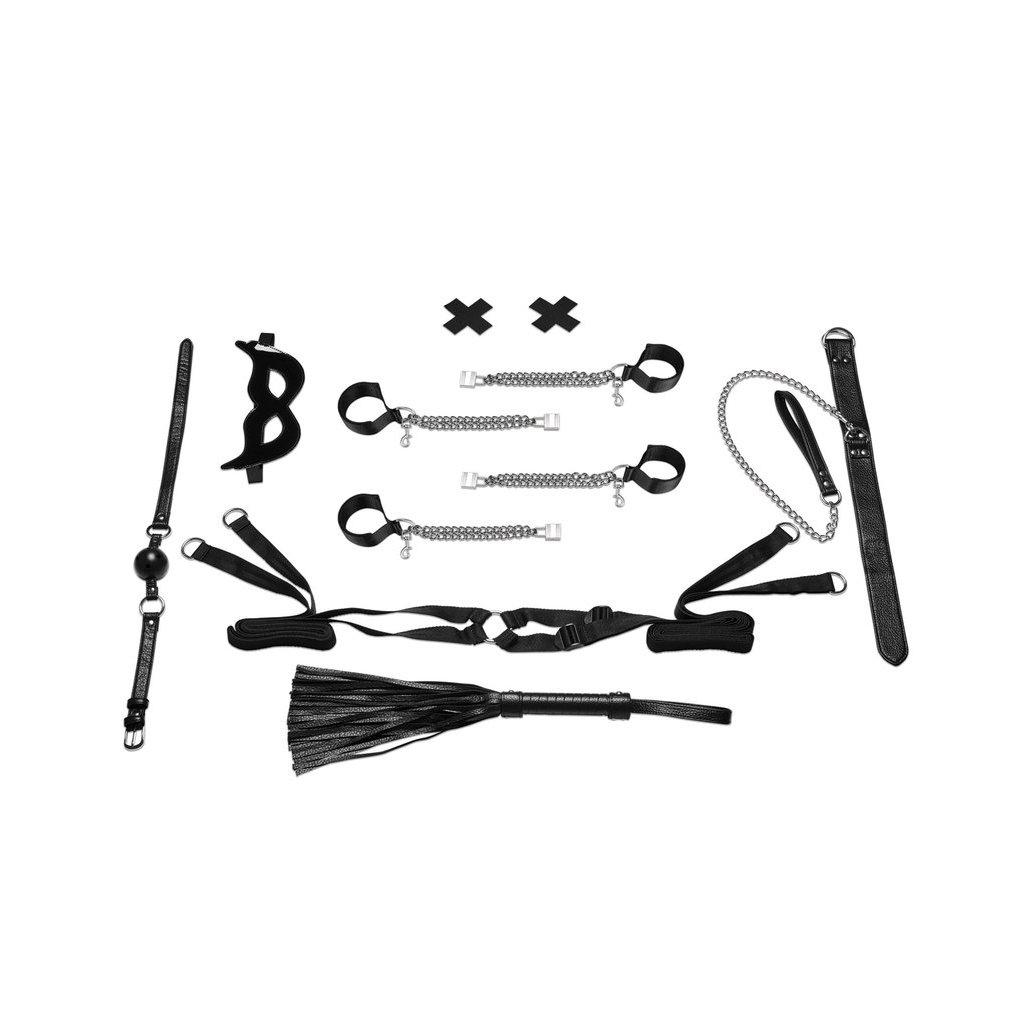 Lux Fetish All Chained Up 6 Piece Bedspreader Set