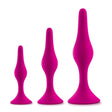 Luxe Beginner Silicone Butt Plug Kit