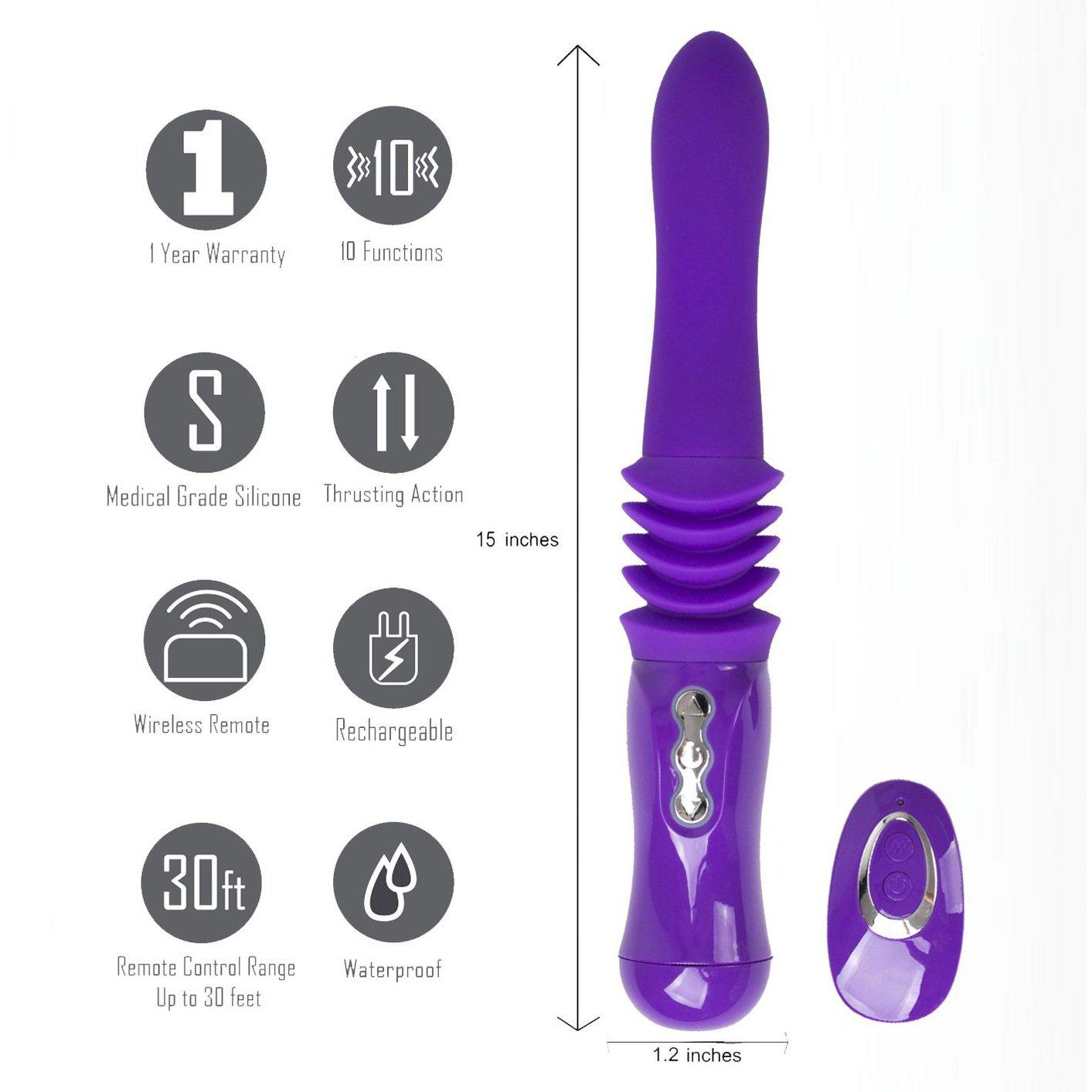 Maia Monroe Rechargeable Thrusting Portable Love Machine