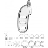 ManCage Model 06 Transparent 5.5" Cock Cage