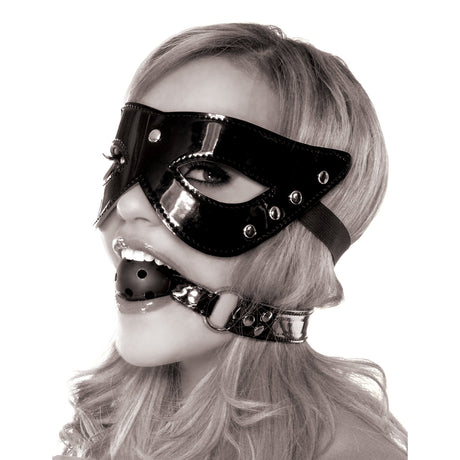 Masquerade Mask and Ball Gag