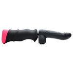 Mega-Pounder Hand-held Thrusting Silicone Dildo