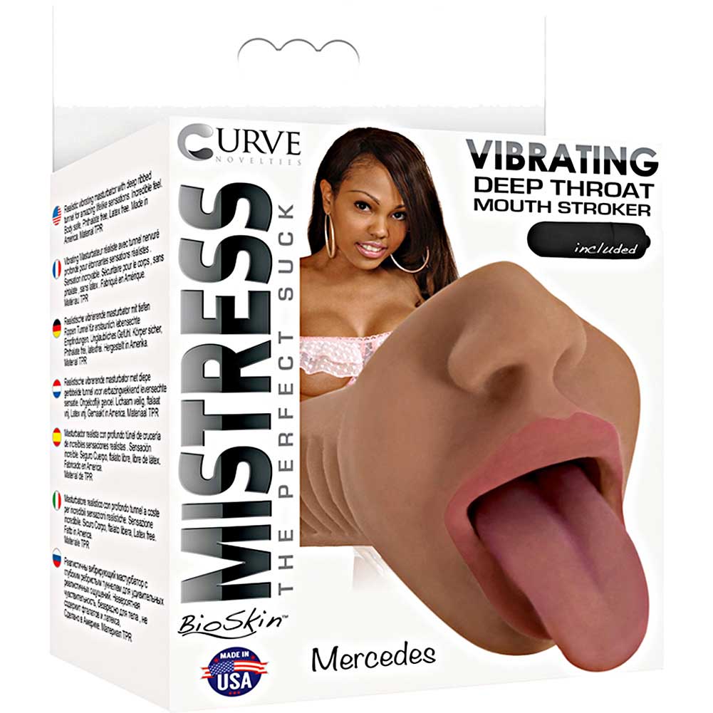 Mistress Perfect Suck Vibrating Mouth Stroker