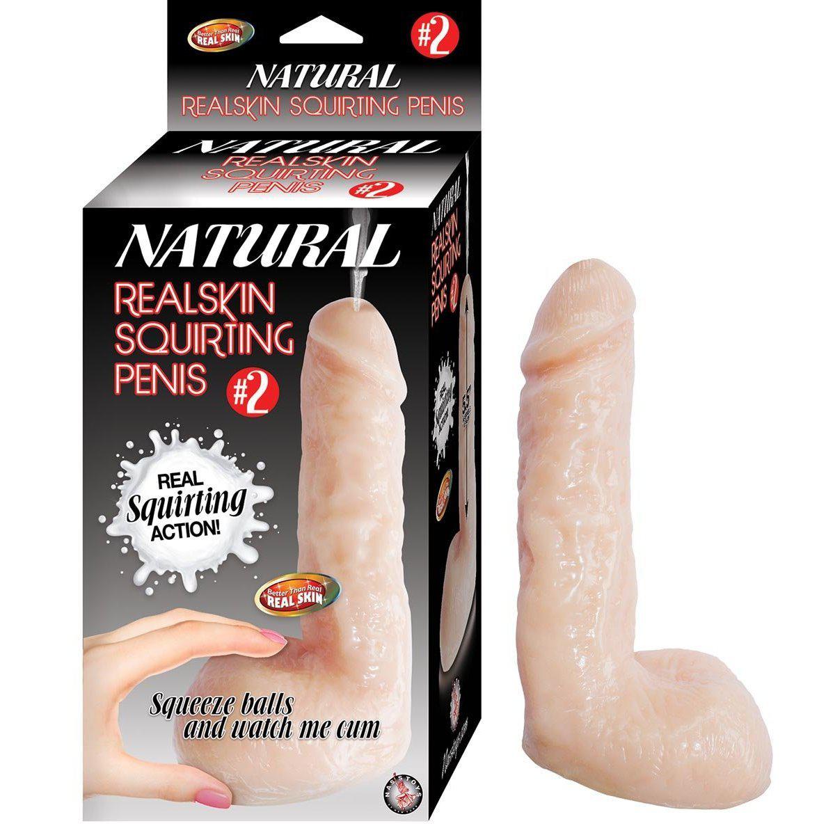 Natural Realskin Squirting Penis 