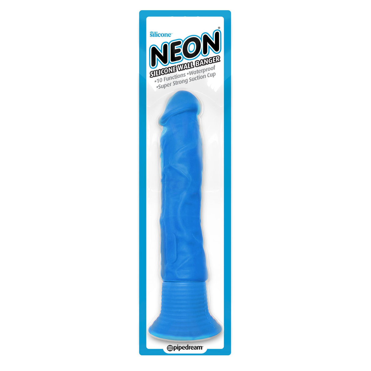 Neon Luv Touch Silicone Vibrating Suction Dildo